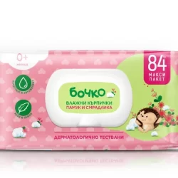 Мокри кърпички Бочко 84 бр.