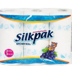 Kitchen roll Silkpak 3 pieces