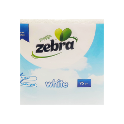 ZEBRA WHITE NAPKINS