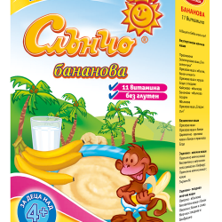 SUN Banana milk porridge