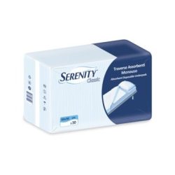 Еднократни чаршафи 60/90см SERENITY/СЕРЕНИТИ 30 бр.