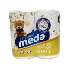 Тоалетна хартия Meda PREMIUM 4бр.