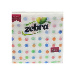 Салфетки Зебра/Zebra Easy Open 45 бр