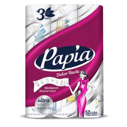 Кухненска ролка ПАПИА/Papia 12бр.