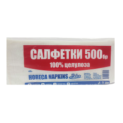 Салфетки Бели 500БР.